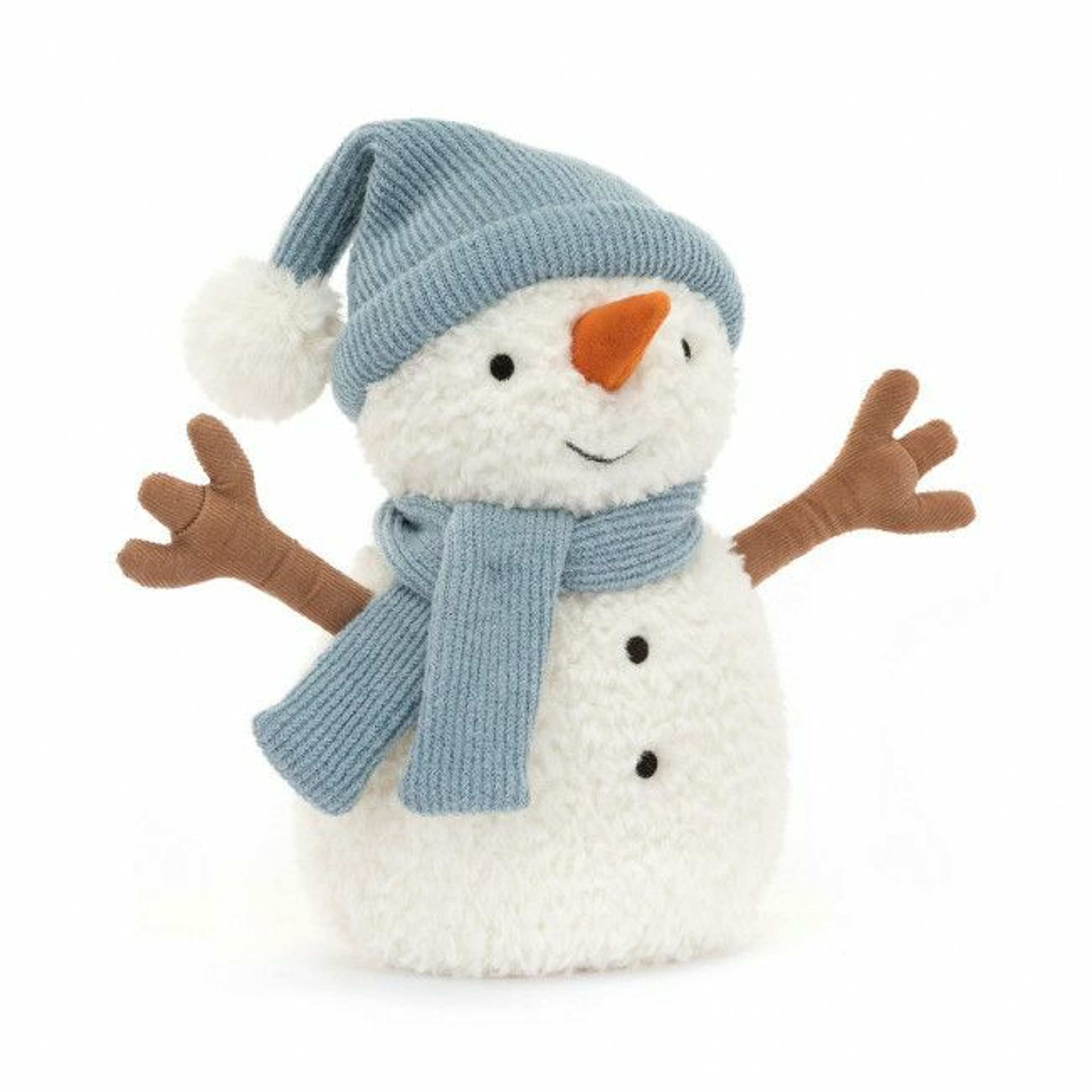 Jellycat Sammie Snowman Soft Toy 22cm +0M SWM4S