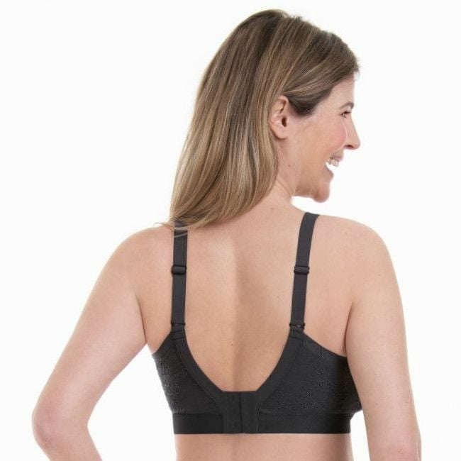 Anita Maternity Soutien de Amamentação Acolchoado Essential Lace Anthracite L 5057