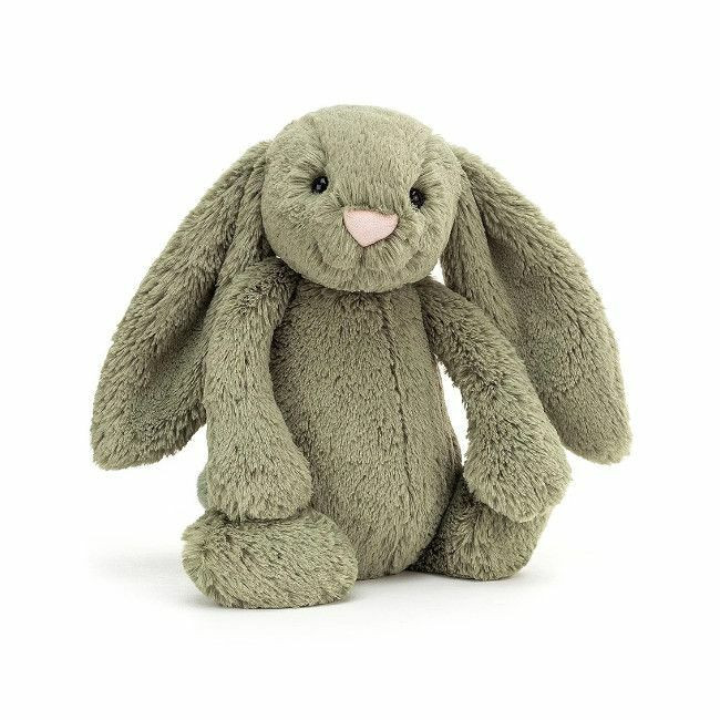 Jellycat Bashful Bunny Plush Fern 31cm +0M BAS3FERN