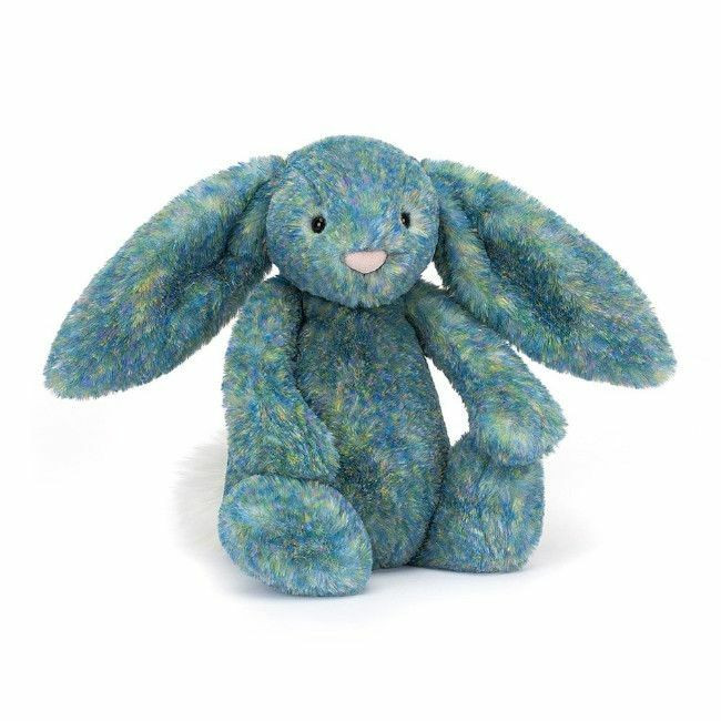 Jellycat Bashful Bunny Plush Luxe Azure 31cm +0M BAS3AZU