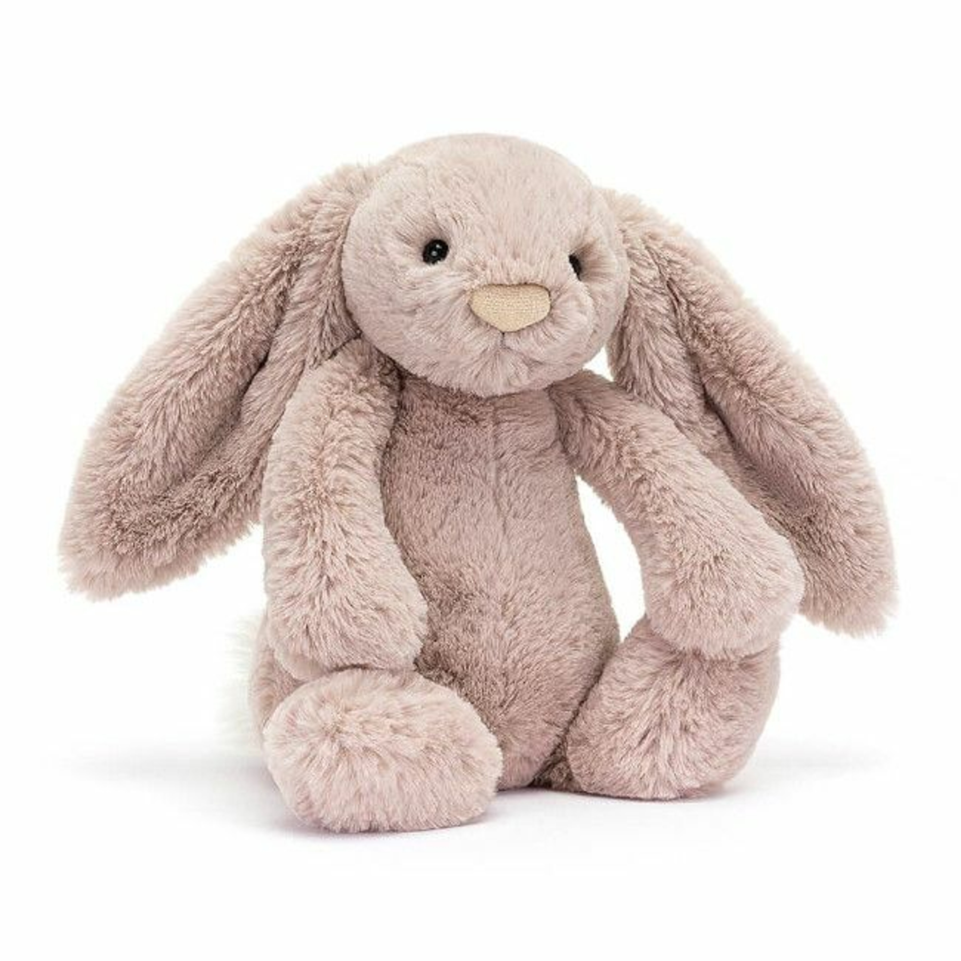 Jellycat Bashful Bunny Luxe Pink Soft Toy 31cm +0M BAS3ROS