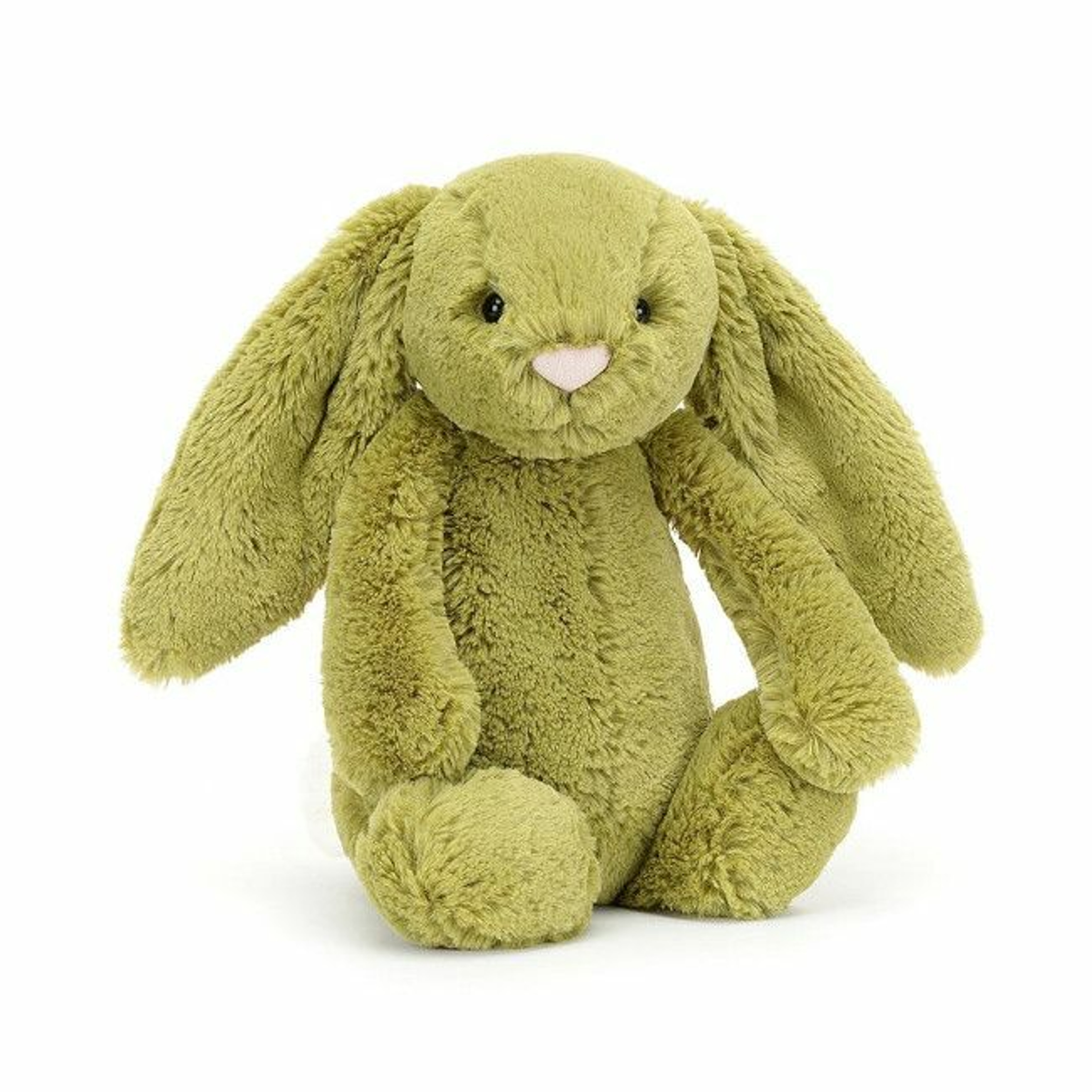 Jellycat Bashful Bunny Moss Soft Toy 31cm +0M BAS3MOSS