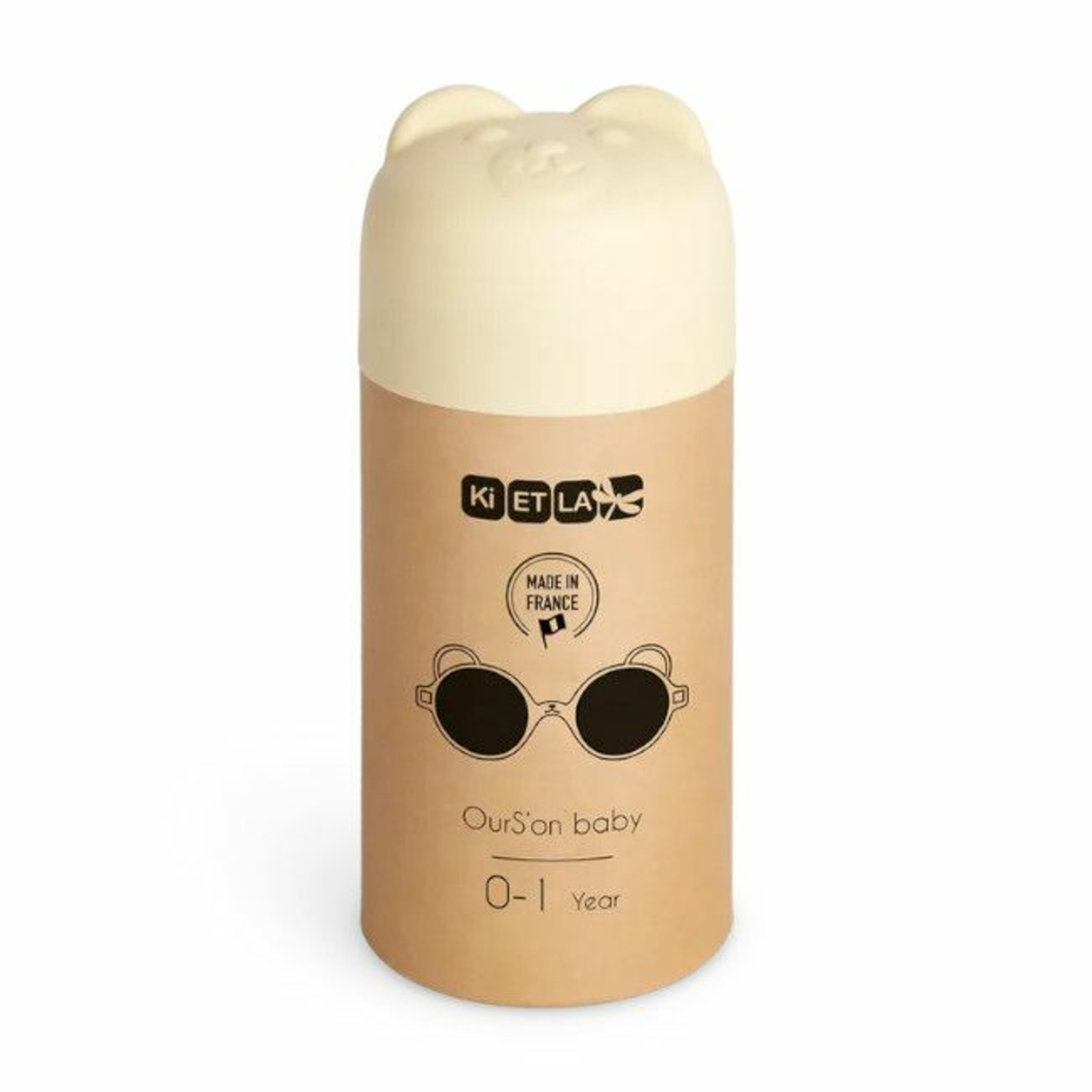 KI ET LA Óculos de Sol Ours'on Cream 0-12M OU1SUNCREAM