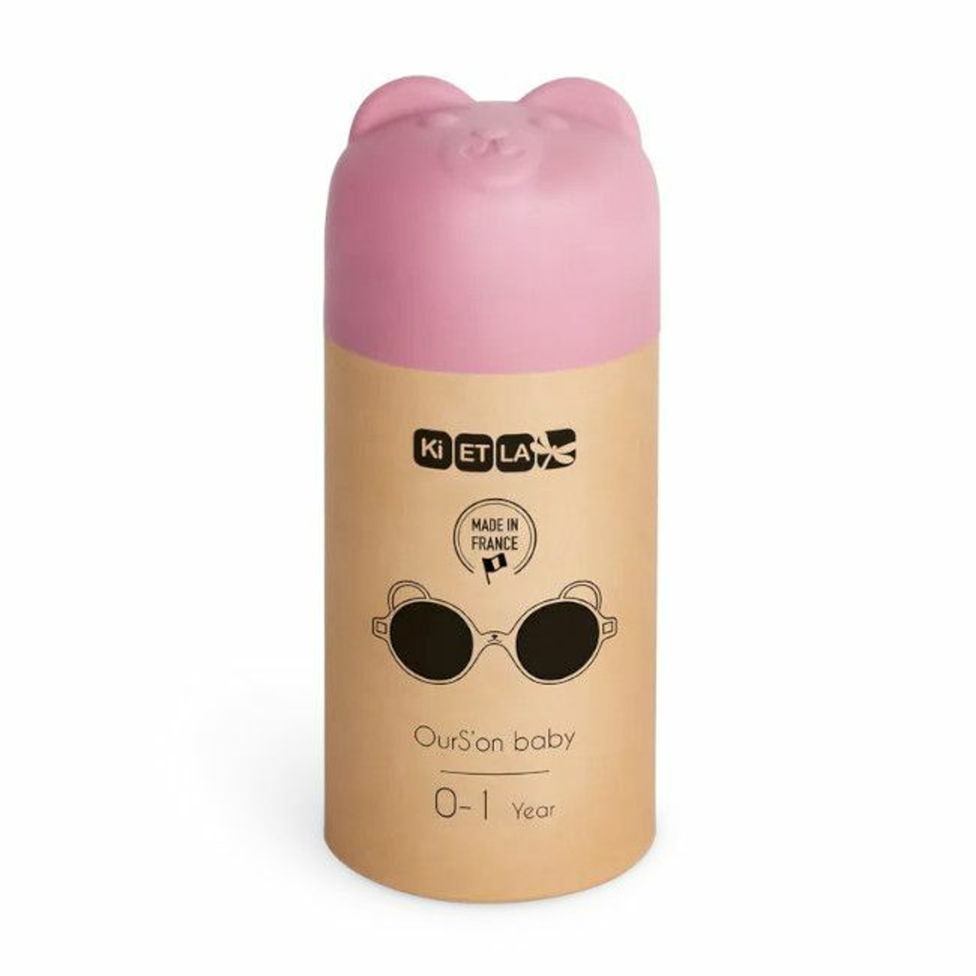KI ET LA Óculos de Sol Ours'on Light Pink 0-12M OU1SUNLPINK