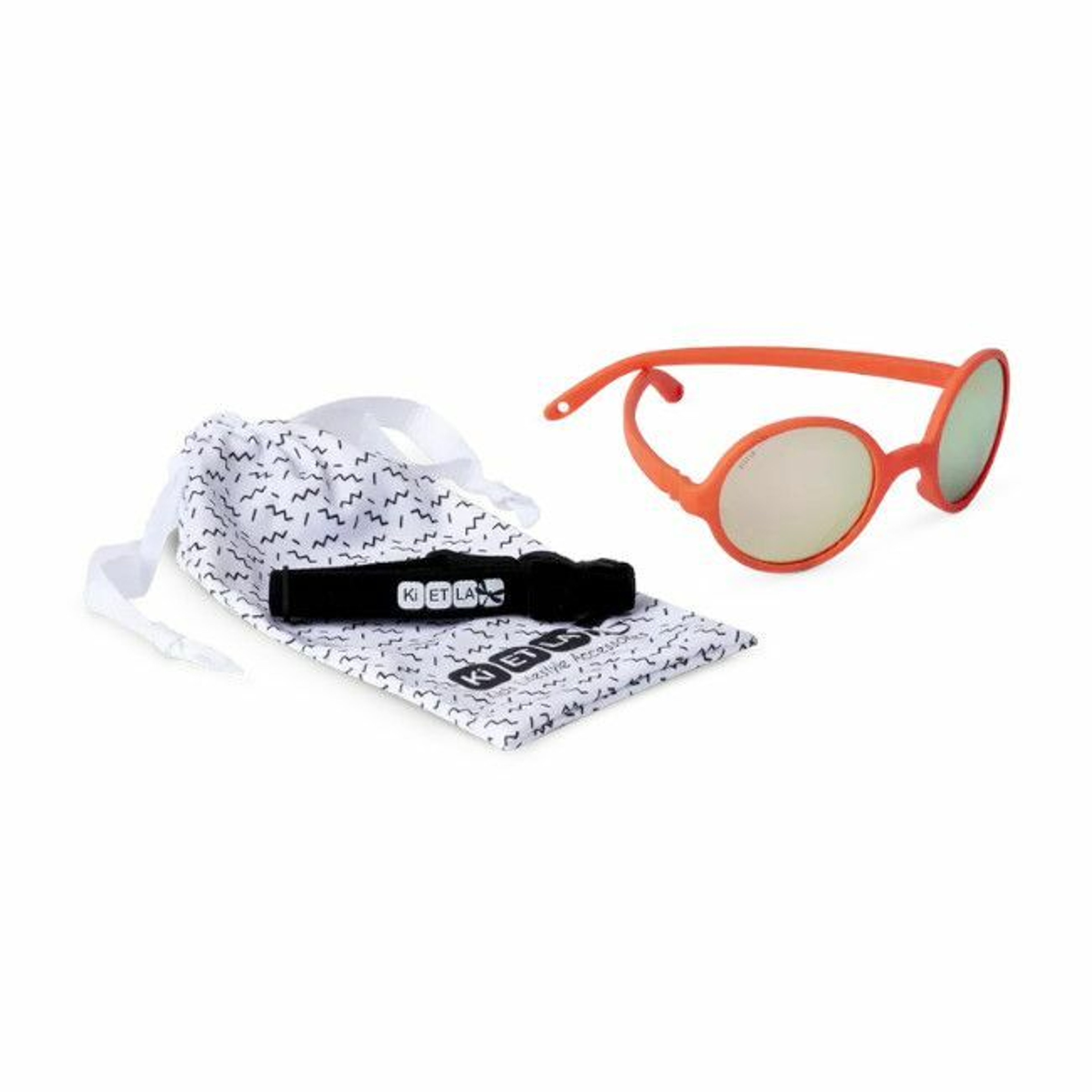 KI ET LA Óculos de Sol RoZZ 2-4 Anos Fluo Orange R3SUNFLUOO