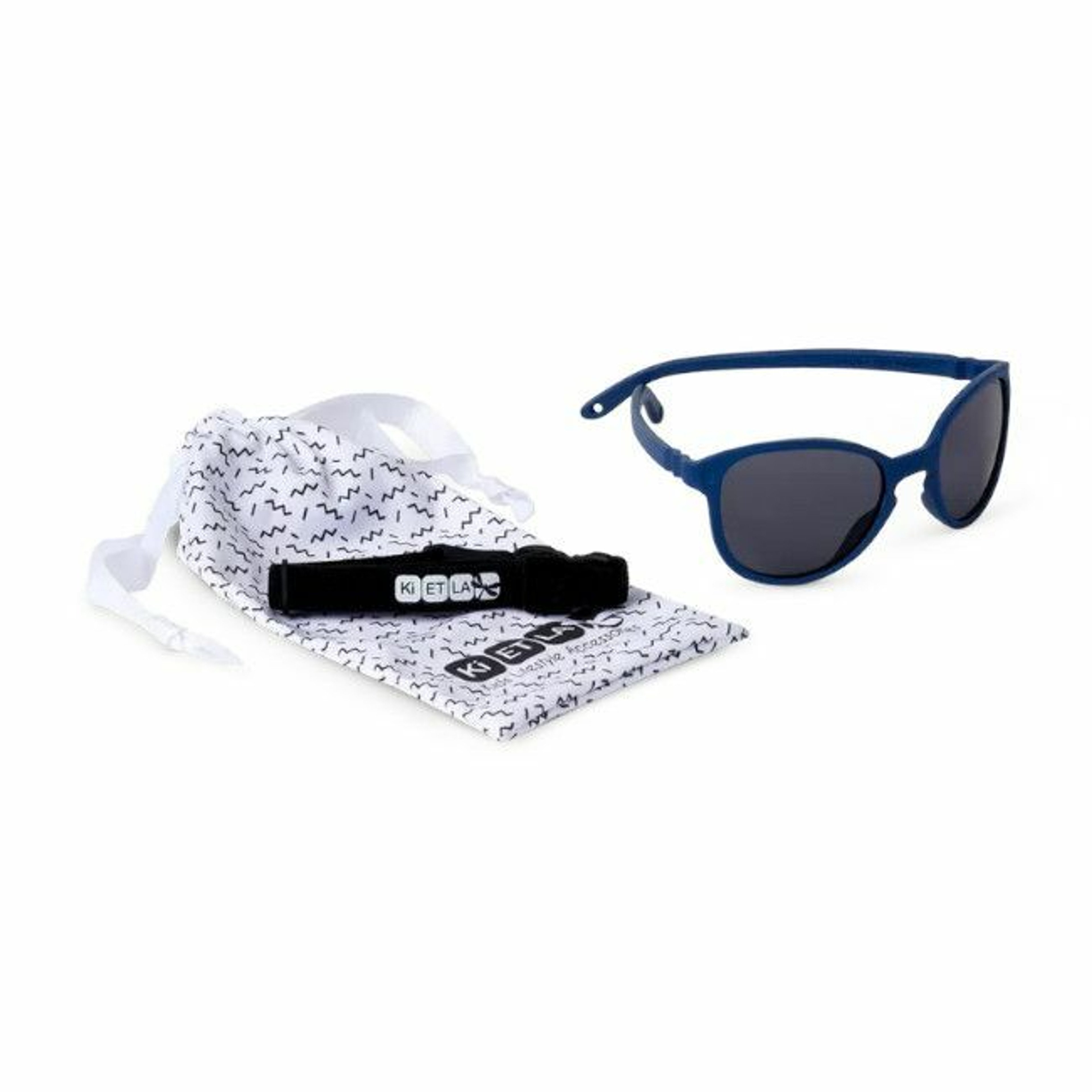 KI ET LA Óculos de Sol WaZZ Denim Blue 1-2 Anos WA2SUNDENIM