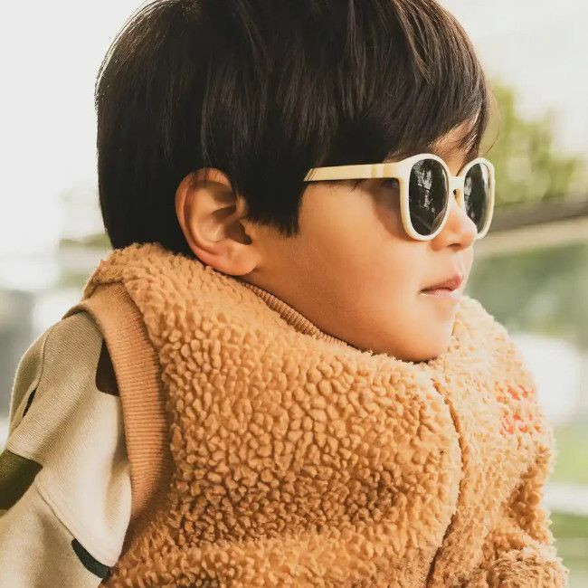 KI ET LA Óculos de Sol WaZZ Ivory 2-4 Anos WA3SUNIVORY