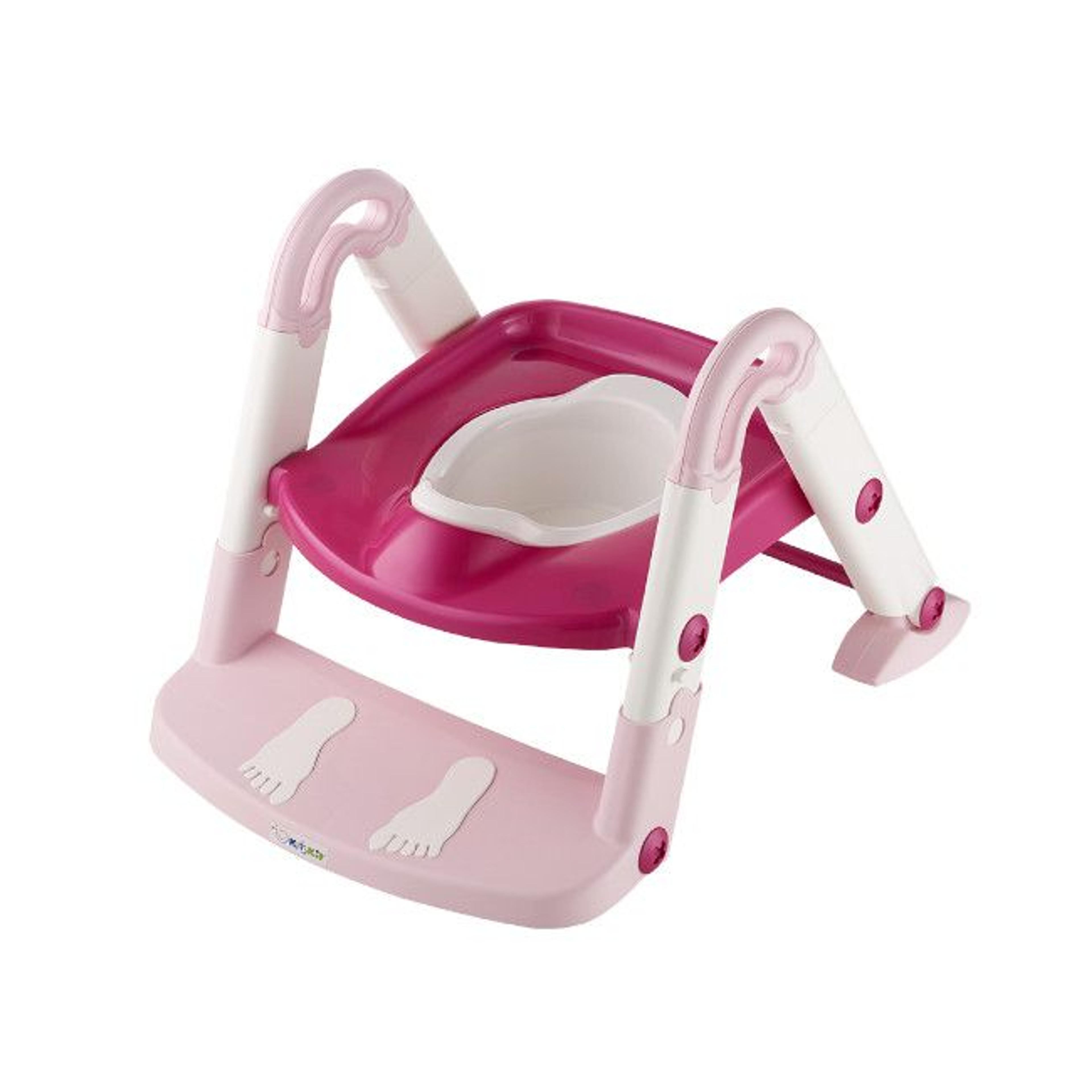 Kids Kit 3-in-1 Potty; Reducer and Step White/Pink