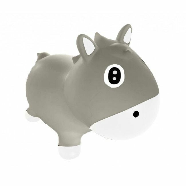 Kidzzfarm Grey Bouncy Horse +12M KF-HR-005