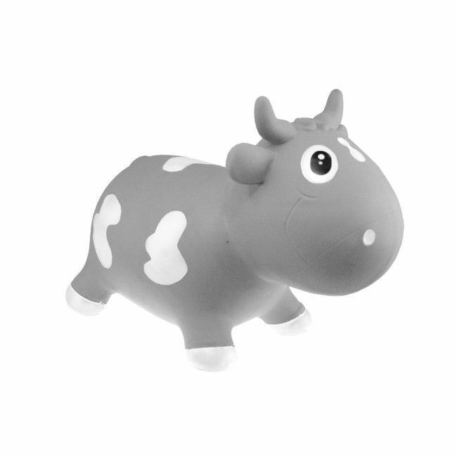 Kidzzfarm Grey Bouncy Cow +12M KF-JR-005