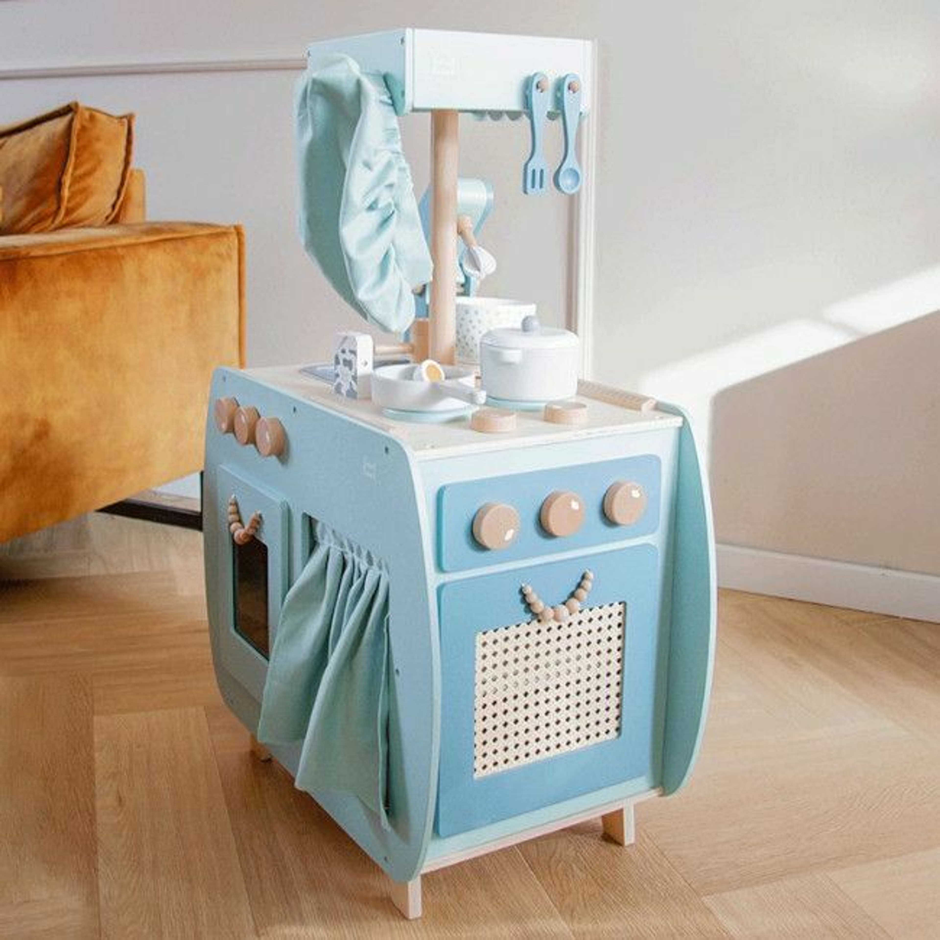 Label Label Cozinha Bistro em Madeira Green +3 Anos LLWT-34758