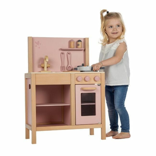 Label Label Cozinha em Madeira Pink +3 Anos LLWT-25385