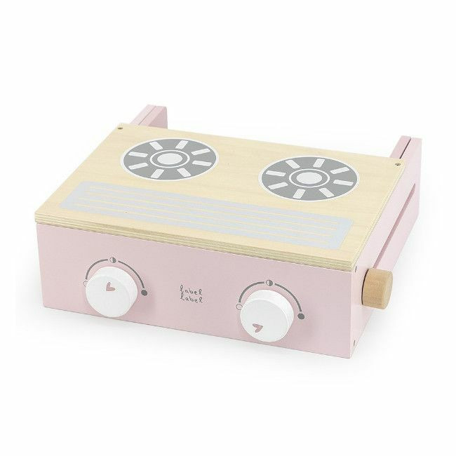 Label Label Fogão Dobrável em Madeira Pink +3 Anos LLWT-24784