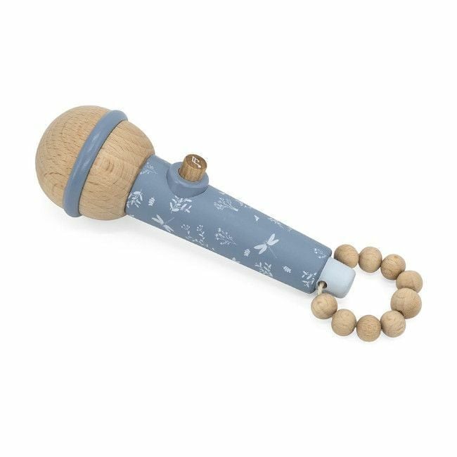 Label Label Microfone em Madeira Blue +6M LLWT-04458