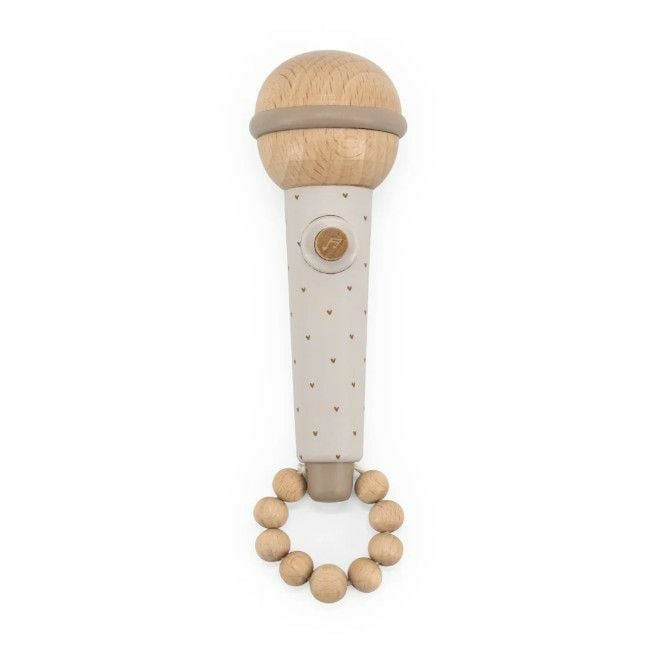 Label Label Wooden Microphone Nougat +6M LLWT-04540