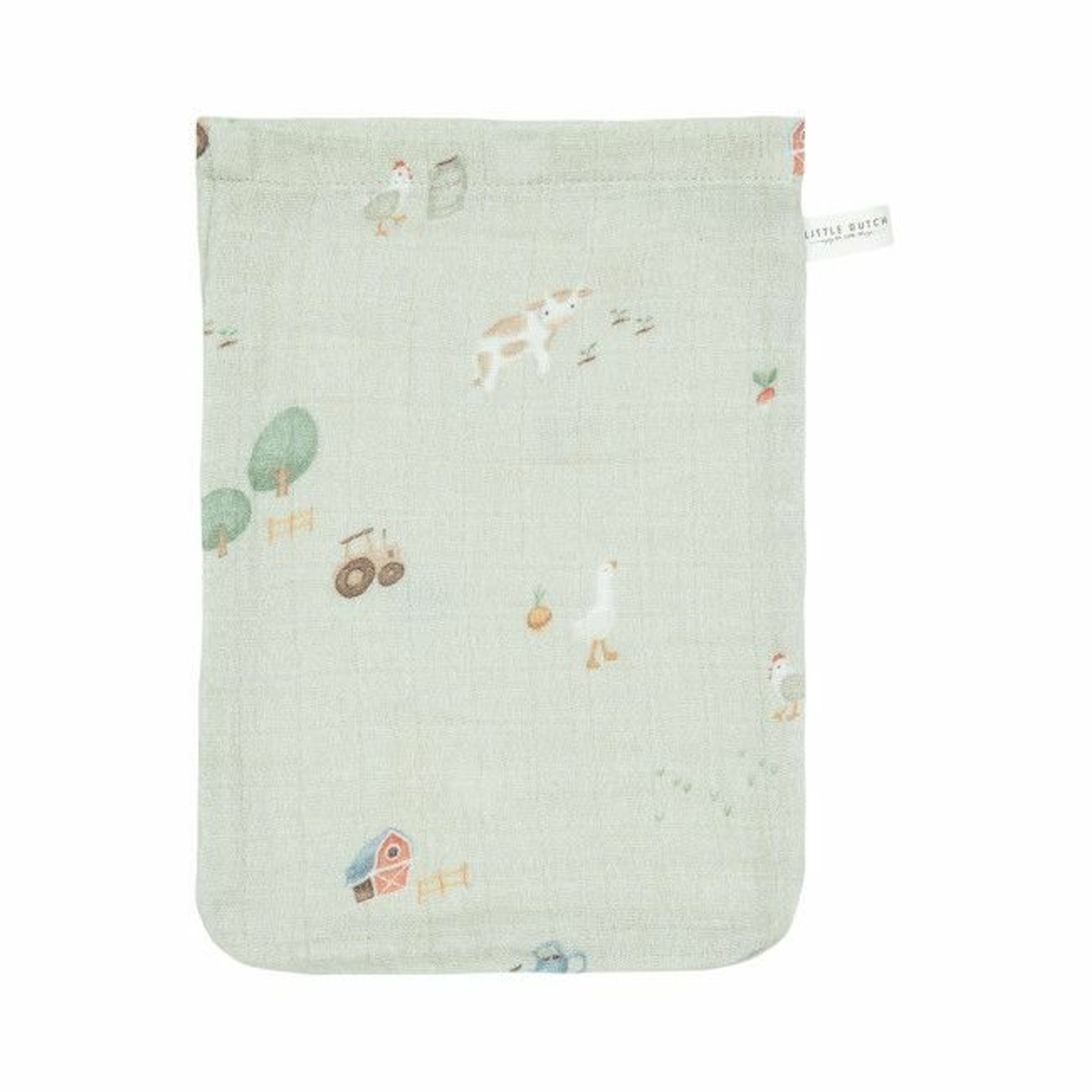 Little Dutch 2 Mini Toalhas Little Farm/Pure Olive TE51614022