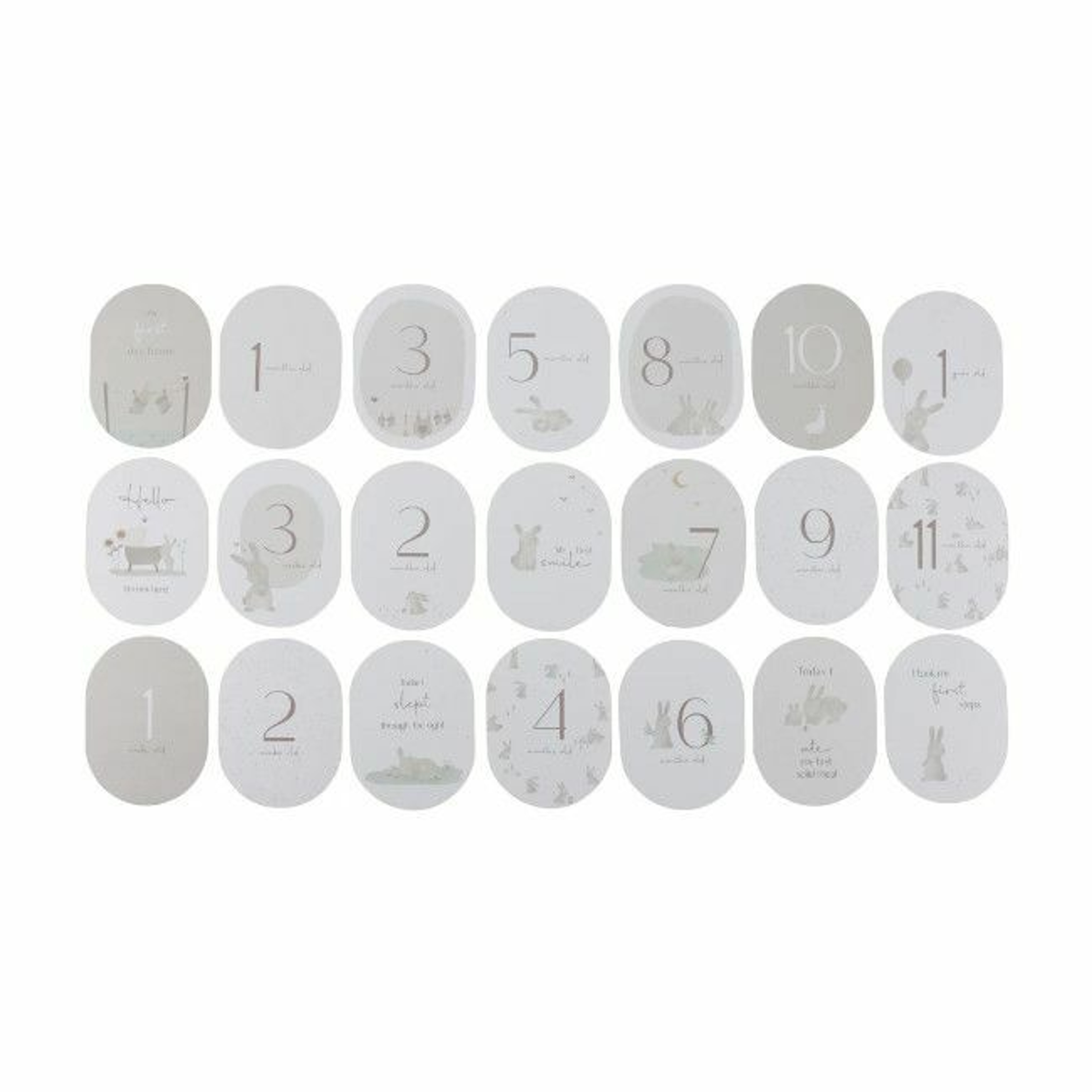 Little Dutch 21 Cartões Metas de Bebés Baby Bunny LD4743