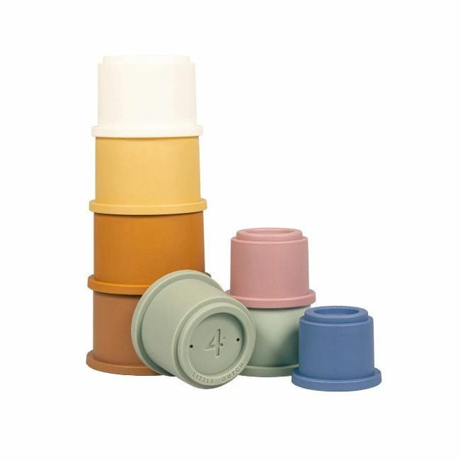 Little Dutch 8 Stacking Cups Vintage +12M 2009243