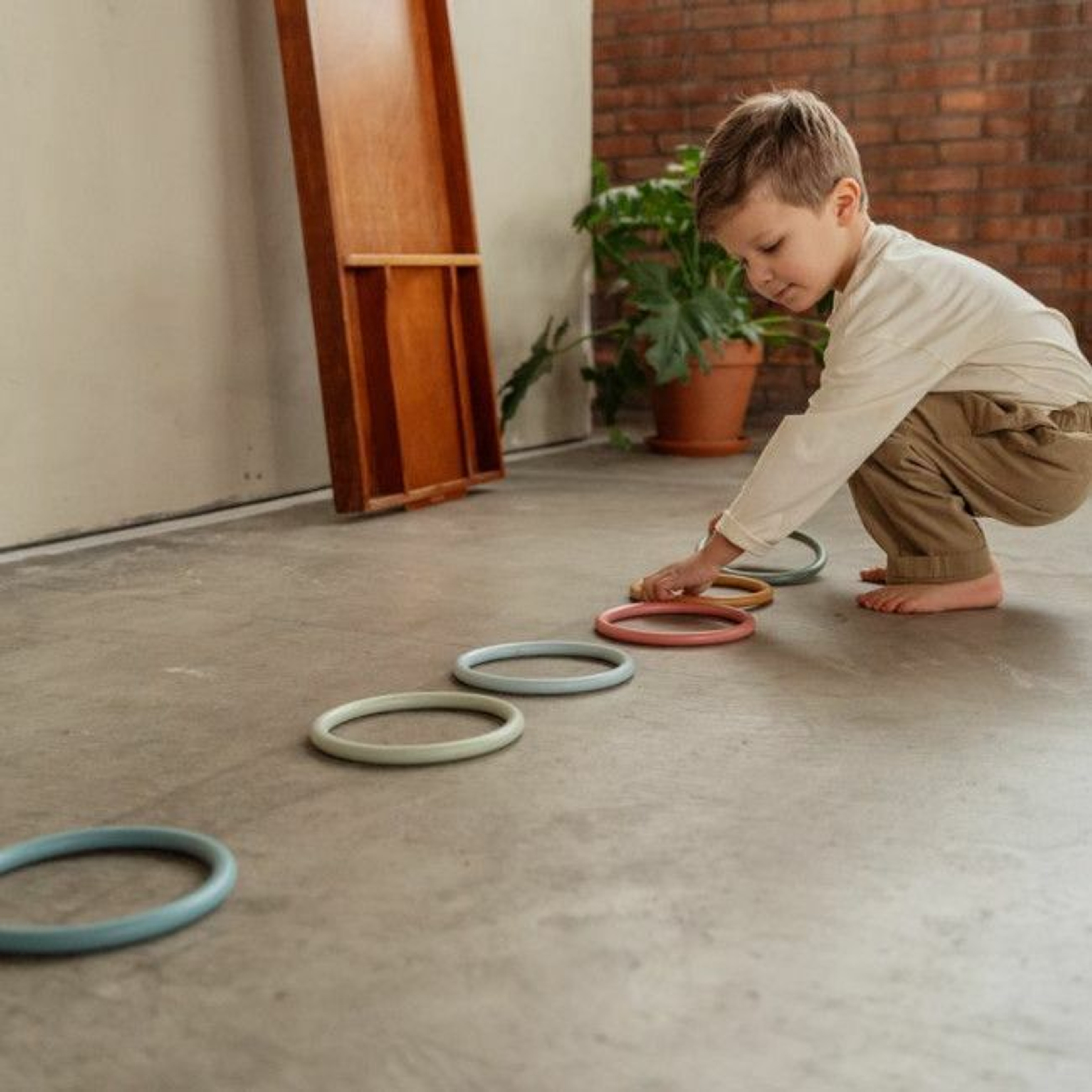 Little Dutch Anéis de Atividades Coloridos +3 Anos 2010443