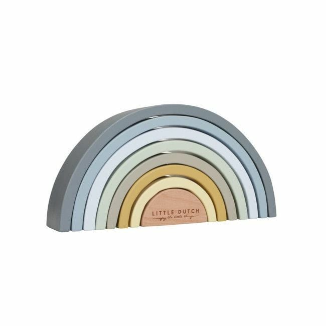 Little Dutch Stacking Rainbow Blue +12M LD7034