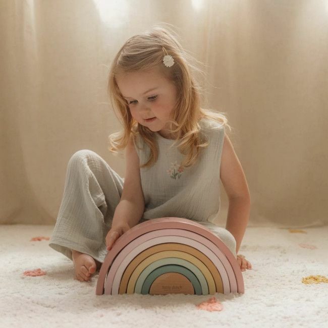 Little Dutch Arco-Íris de Empilhar Fairy Garden +12M LD7337