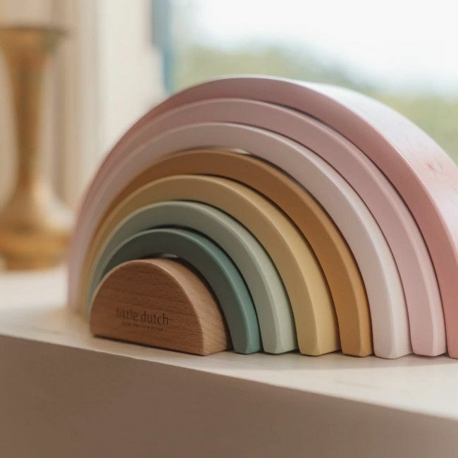 Little Dutch Arco-Íris de Empilhar Fairy Garden +12M LD7337