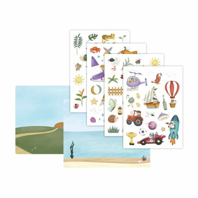 Little Dutch Window Stickers Jim & Friends +3 Years 125575