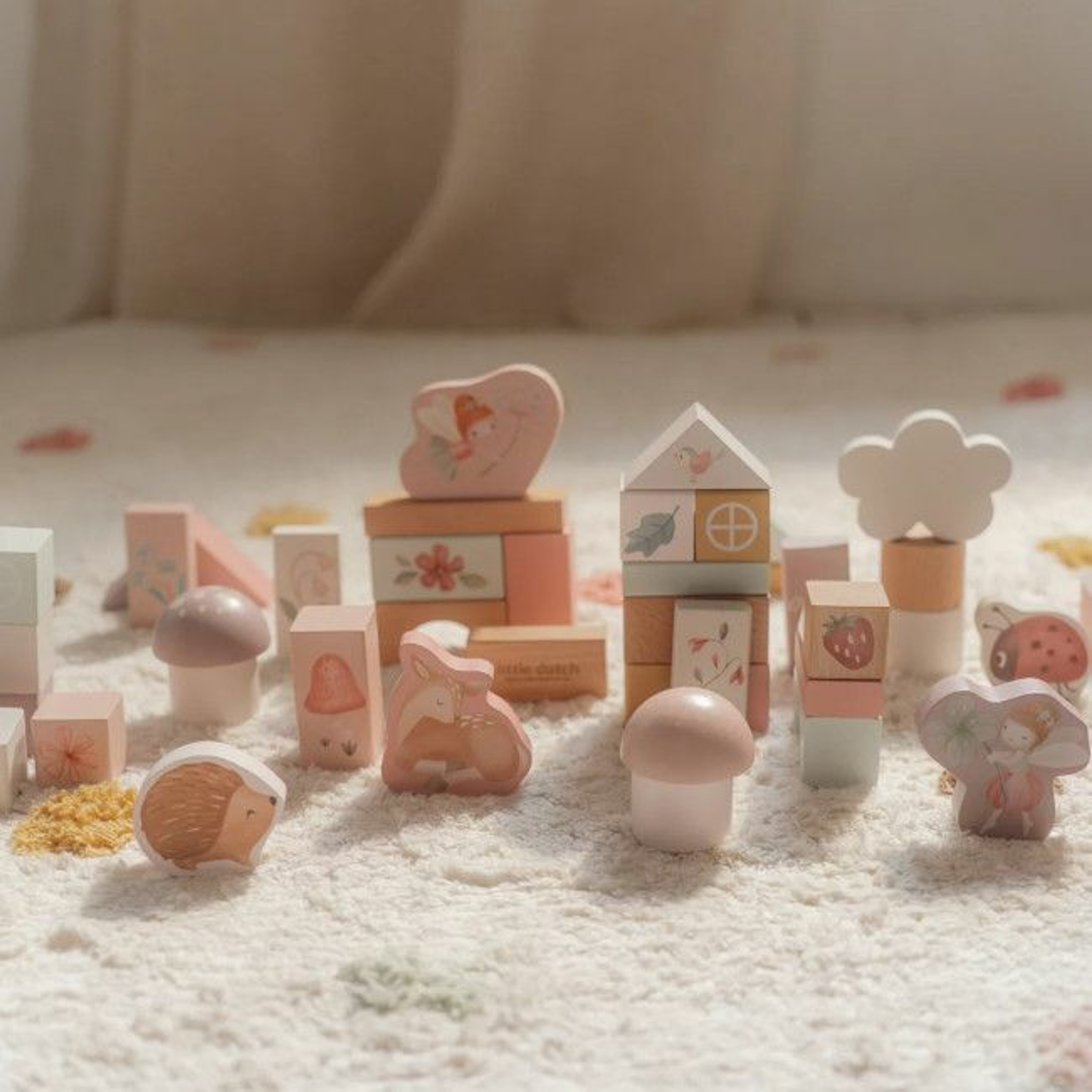 Little Dutch Blocos de Madeira Fairy Friends +12M LD7345