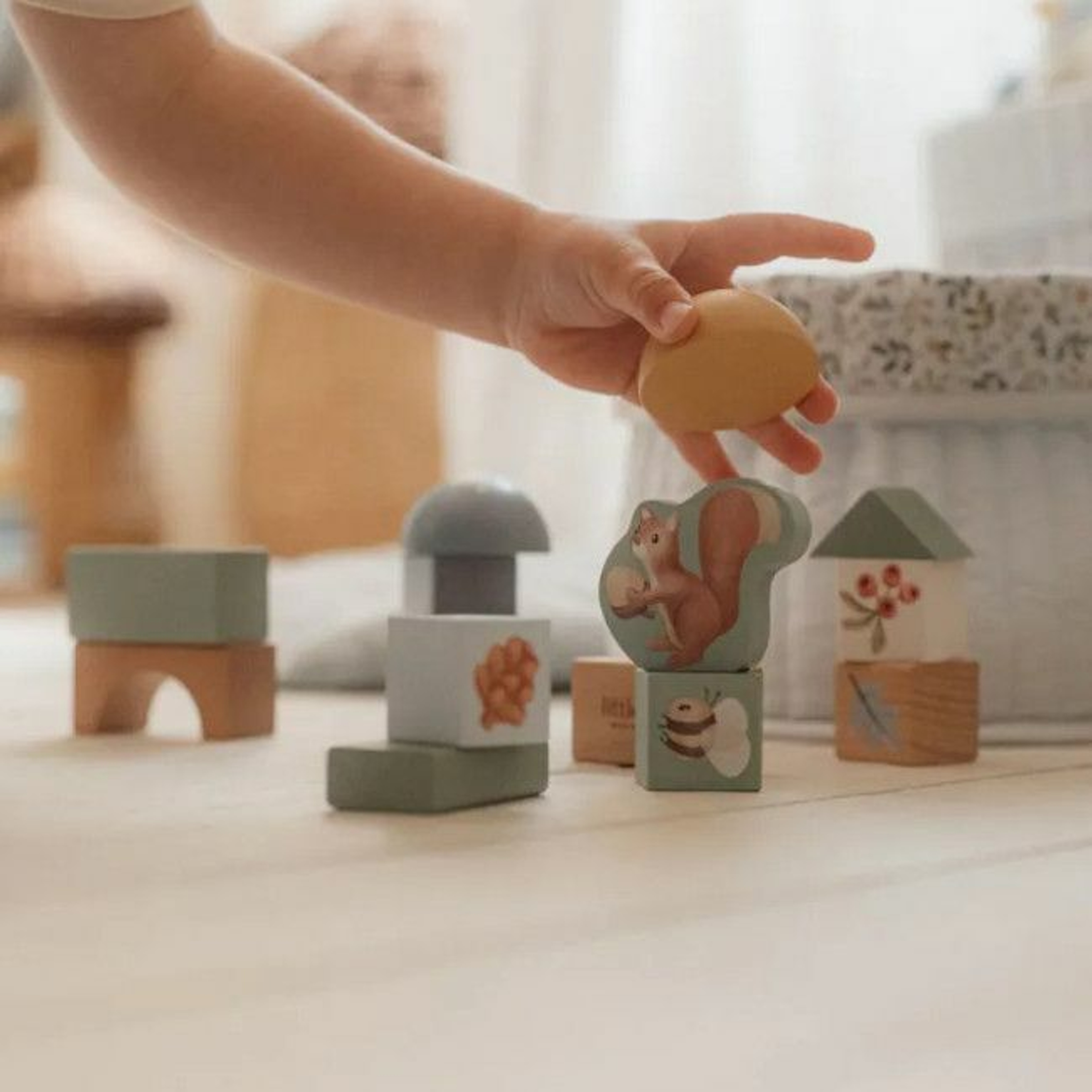 Little Dutch Blocos de Madeira Forest Friends +12M LD7245