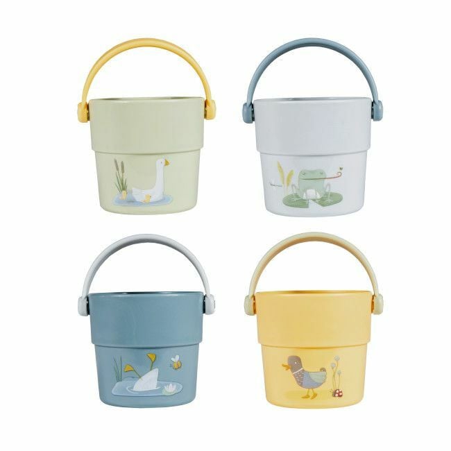 Little Dutch Bath Toys Buckets Little Goose +18M 2006058
