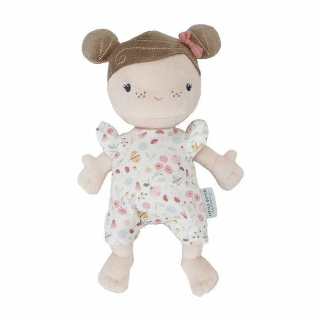 Little Dutch Carrinho em Madeira com Boneca Rosa +18M LD7108
