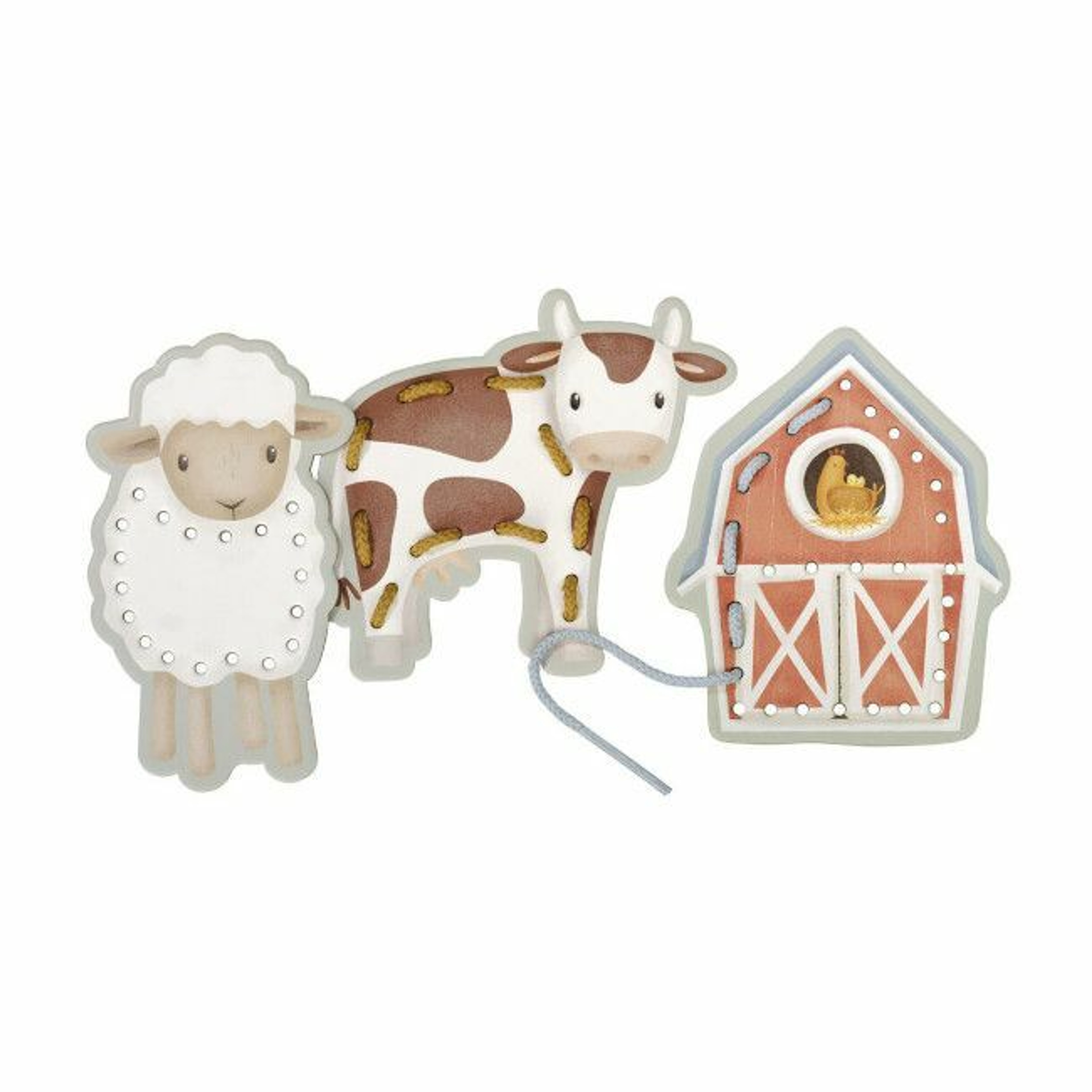 Little Dutch Cartões de Entrelaçar Little Farm +3 Anos 125605