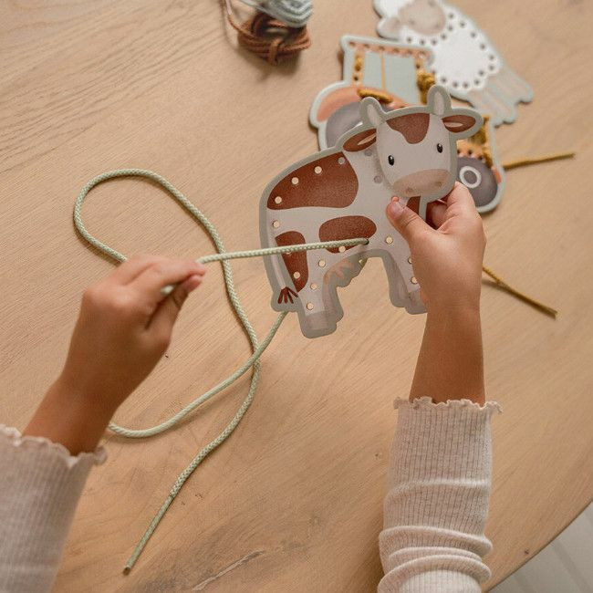 Little Dutch Cartões de Entrelaçar Little Farm +3 Anos 125605