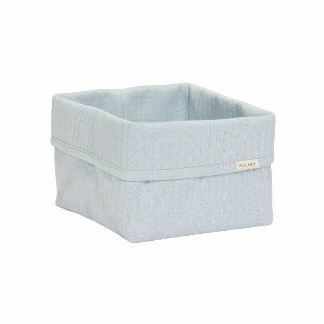 Little Dutch Small Storage Basket Pure Soft Blue TE30442004