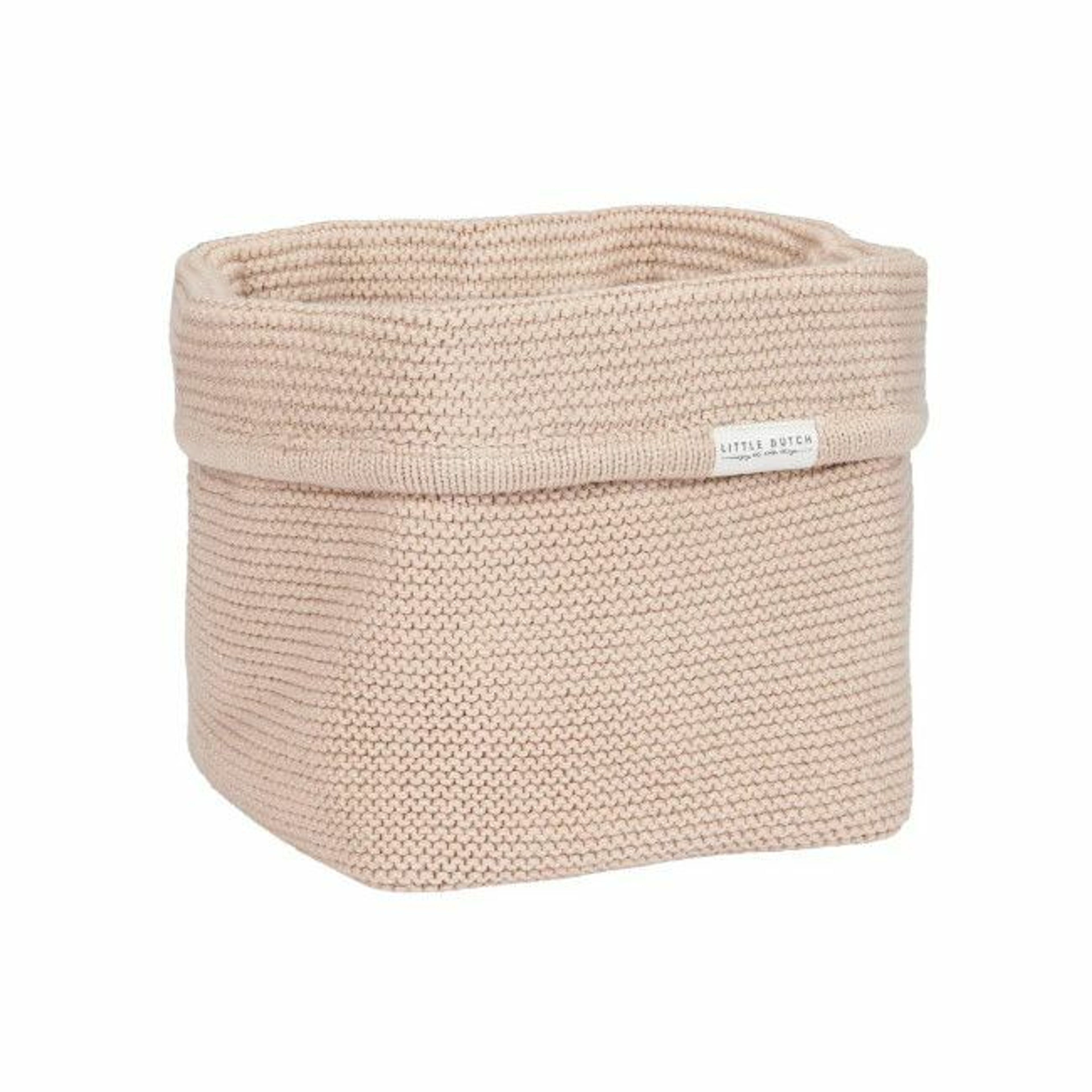 Little Dutch Small Knitted Storage Basket Pure Beige TE30423026