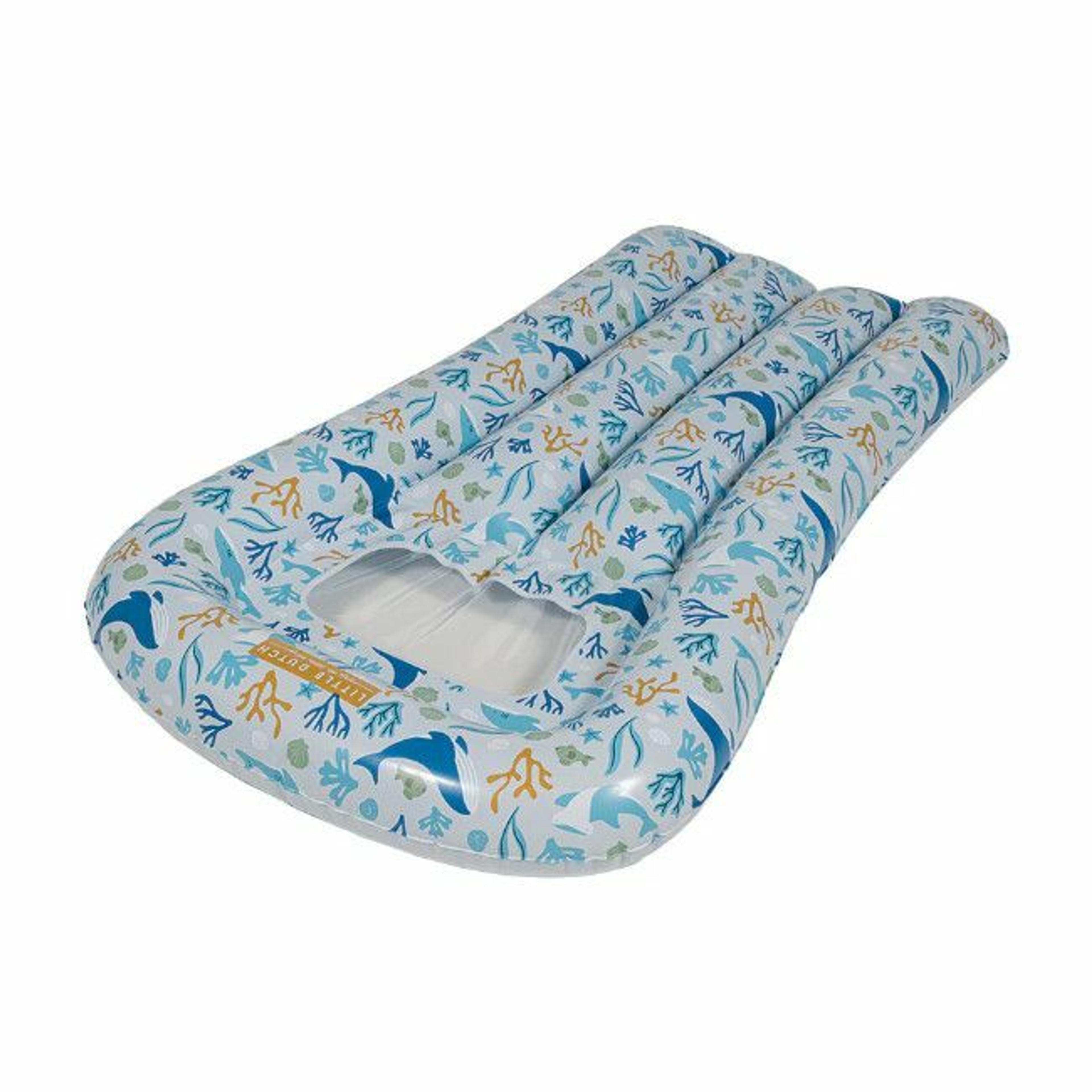 Little Dutch Inflatable Beach Mattress Ocean Dreams Blue +3 Years 2012394