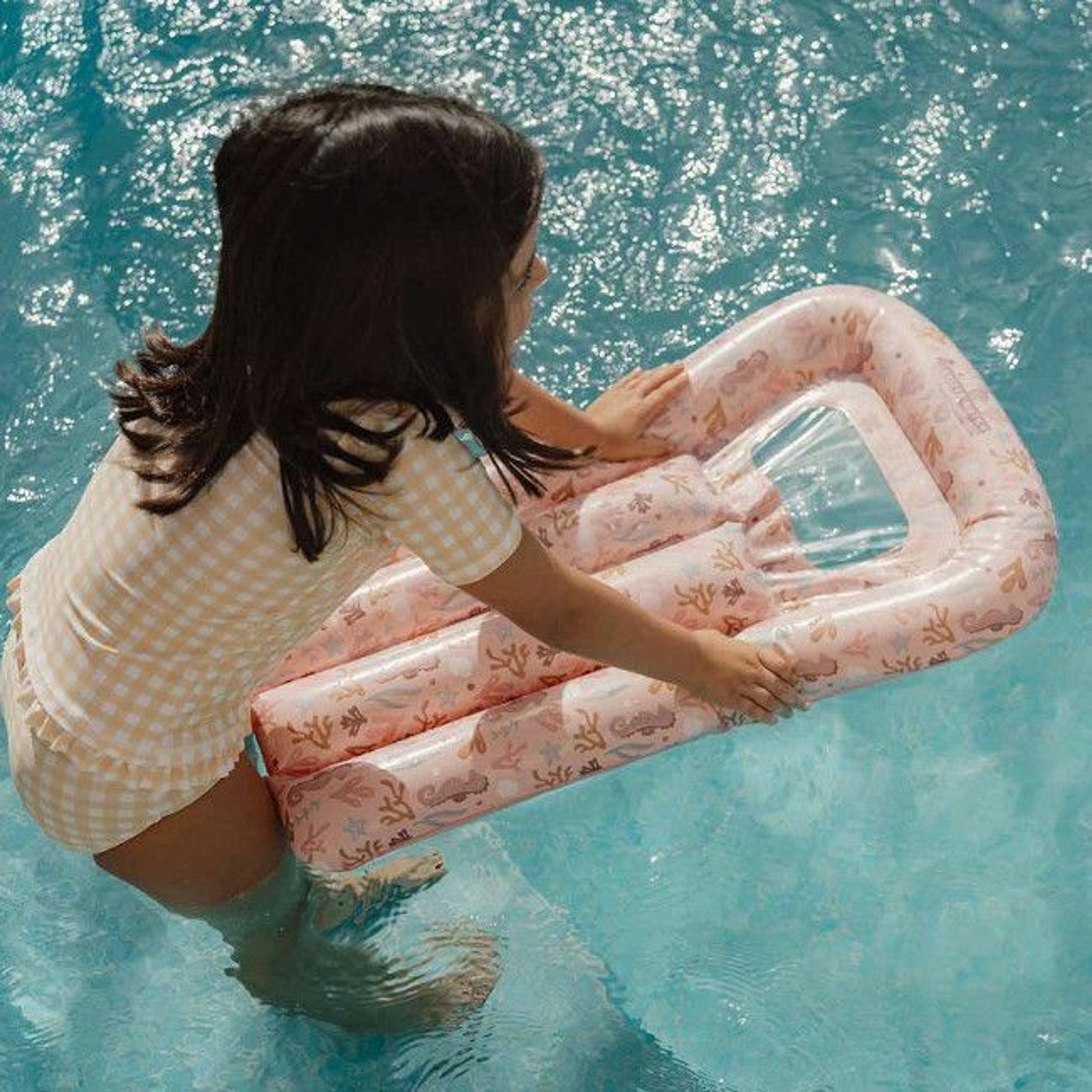 Little Dutch Colchão de Praia Insuflável Ocean Dreams Pink +3 Anos 2012393