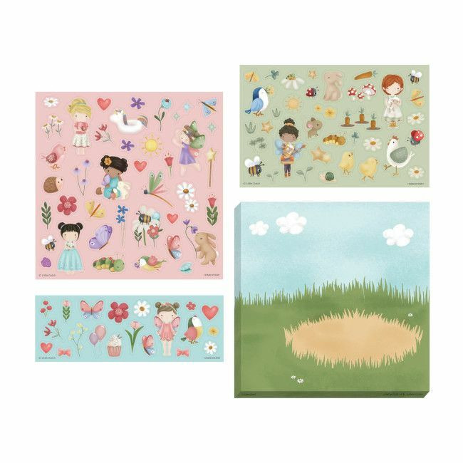 Little Dutch Sticker Set Rosa and Friends +3 Years 125636