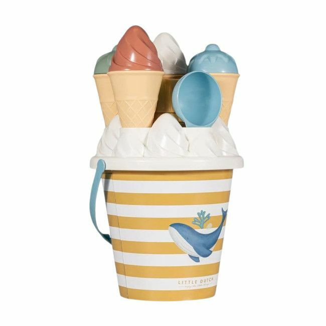Little Dutch Ice Cream Beach Toy Set Ocean Dreams Blue +18M 2012315