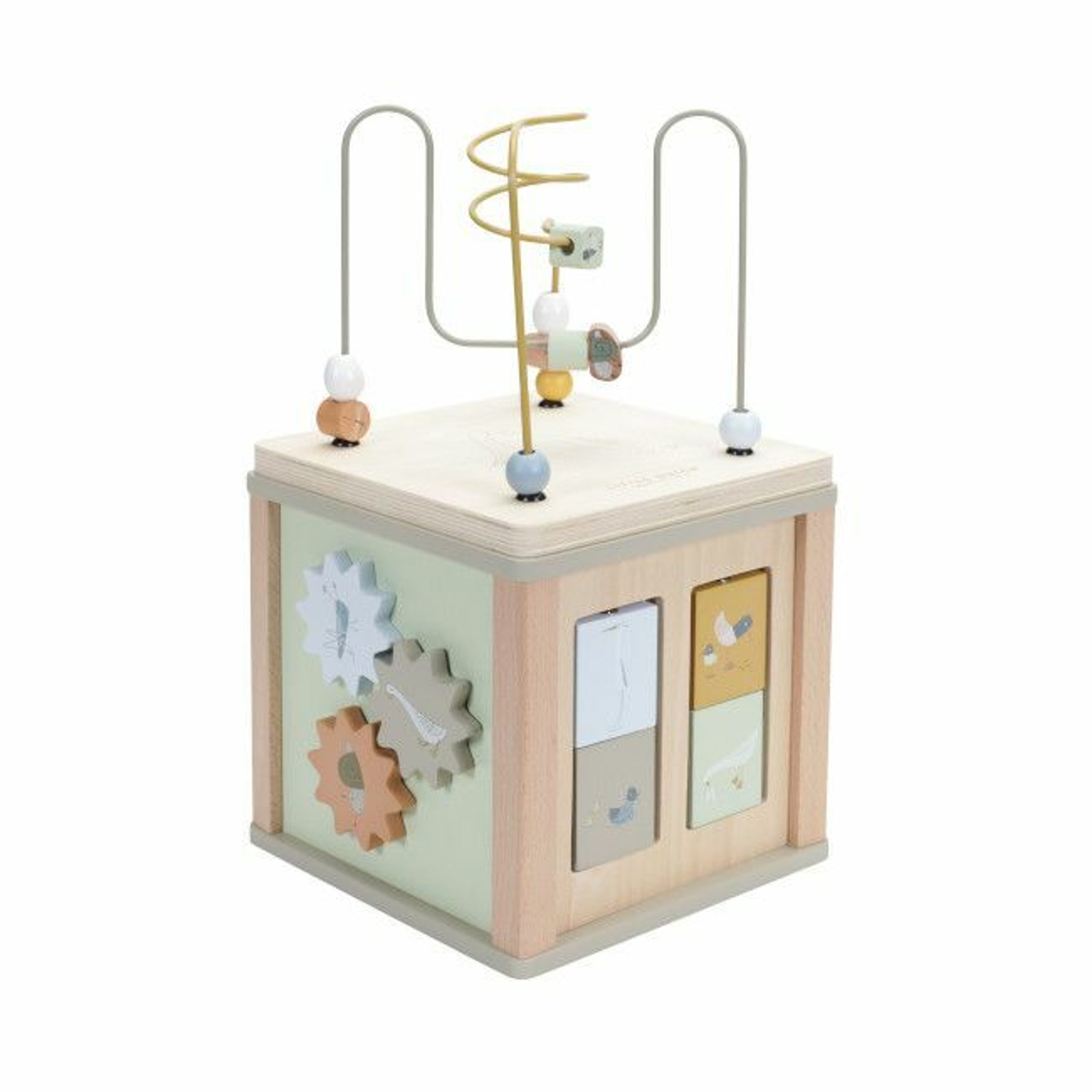 Little Dutch Wooden Activity Cube Little Goose +18M LD7030