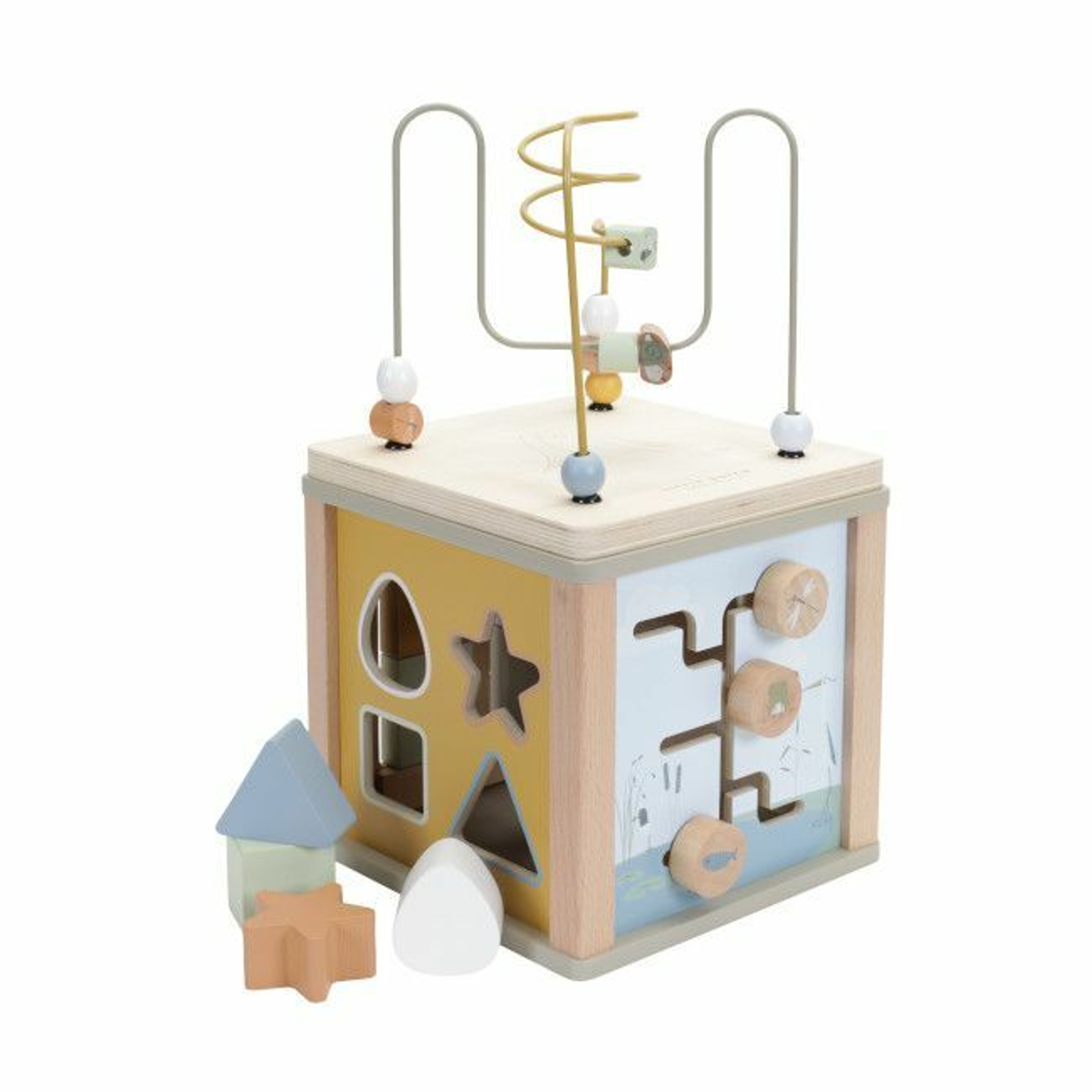 Little Dutch Cubo de Atividades em Madeira Little Goose +18M LD7030