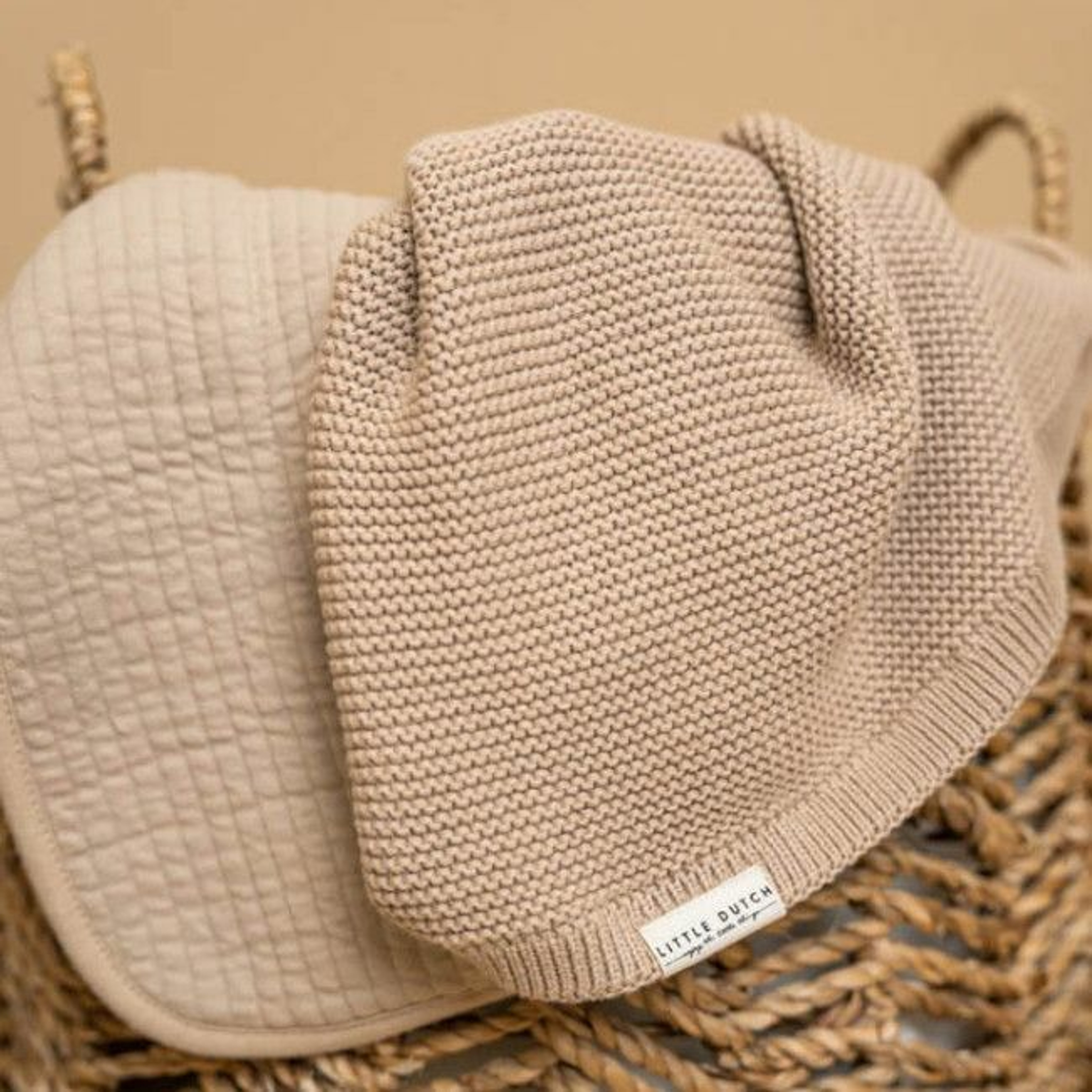 Little Dutch Edredon de Verão para Alcofa Pure Beige TE12223021