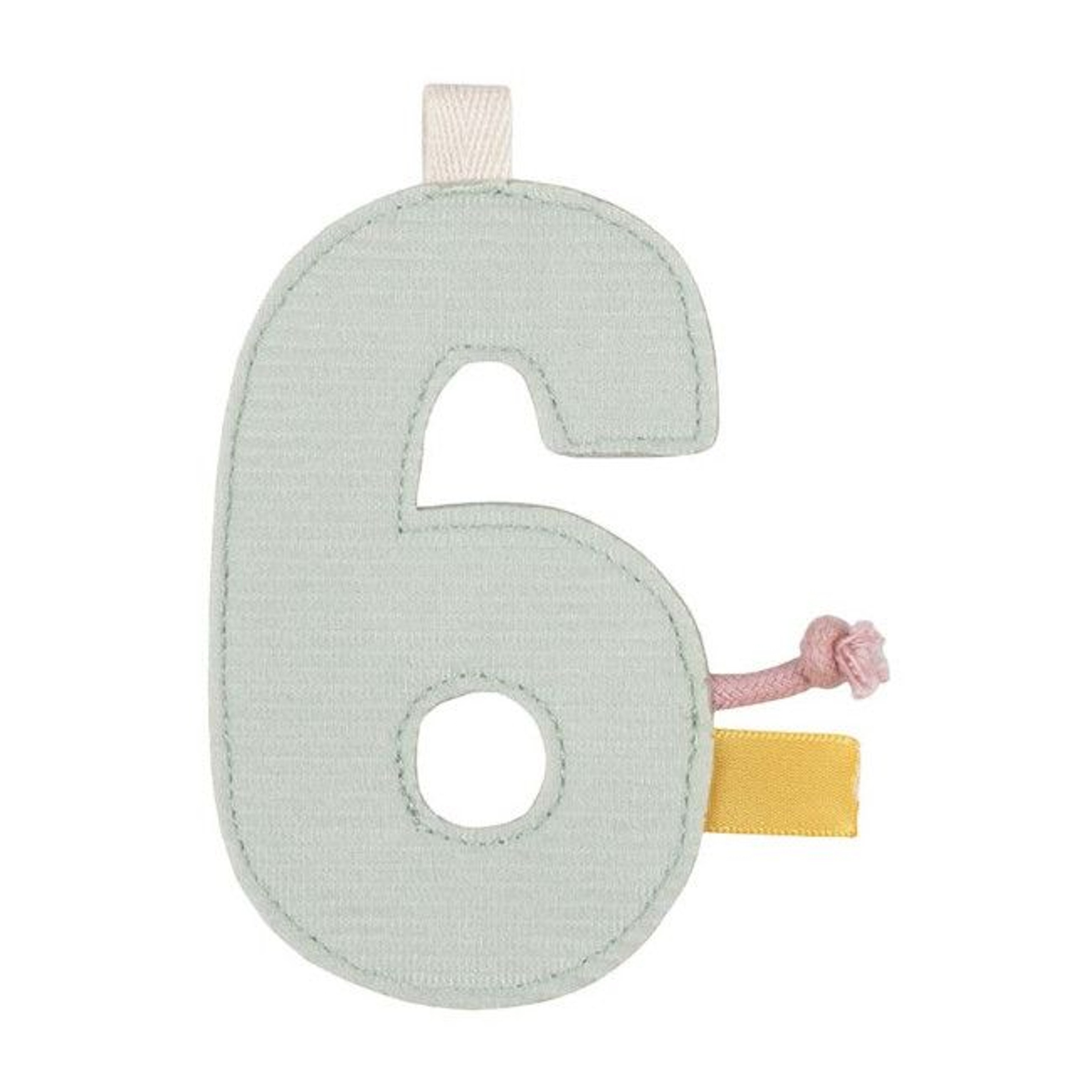 Little Dutch Garland Ornament Number 6 LD9533