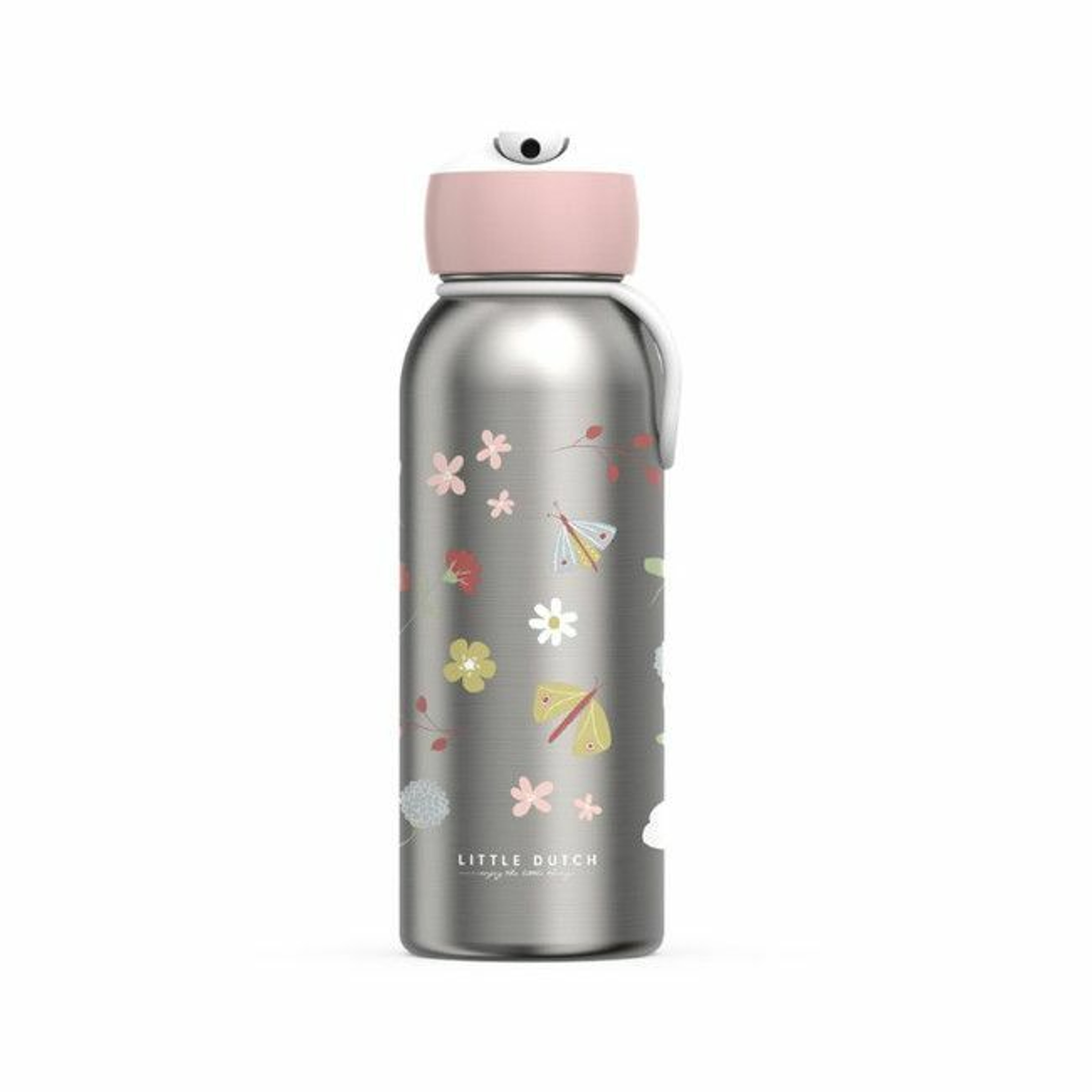 Little Dutch Stainless Steel Bottle Flowers & Butterflies 350ml