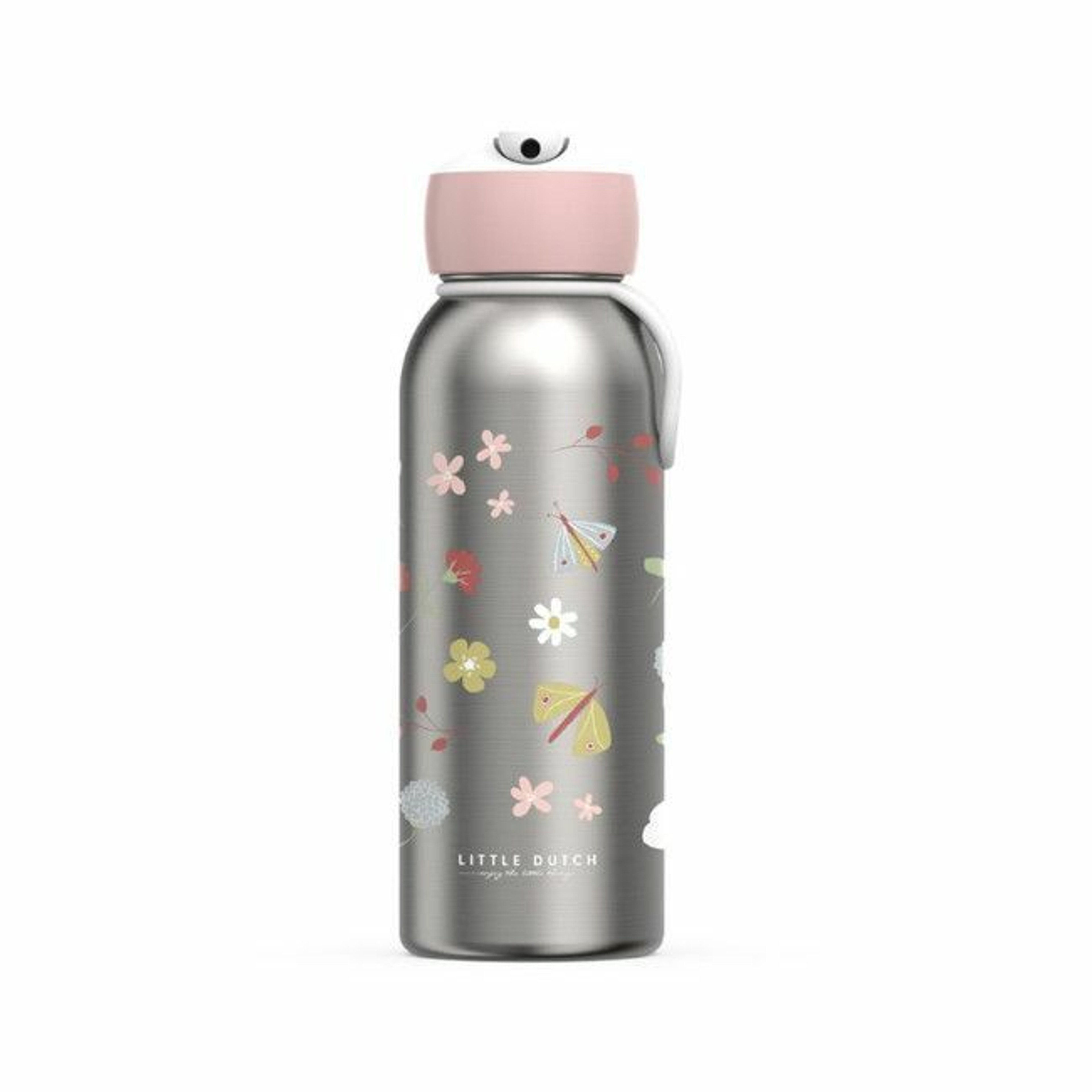 Little Dutch Stainless Steel Bottle Flowers & Butterflies 350ml