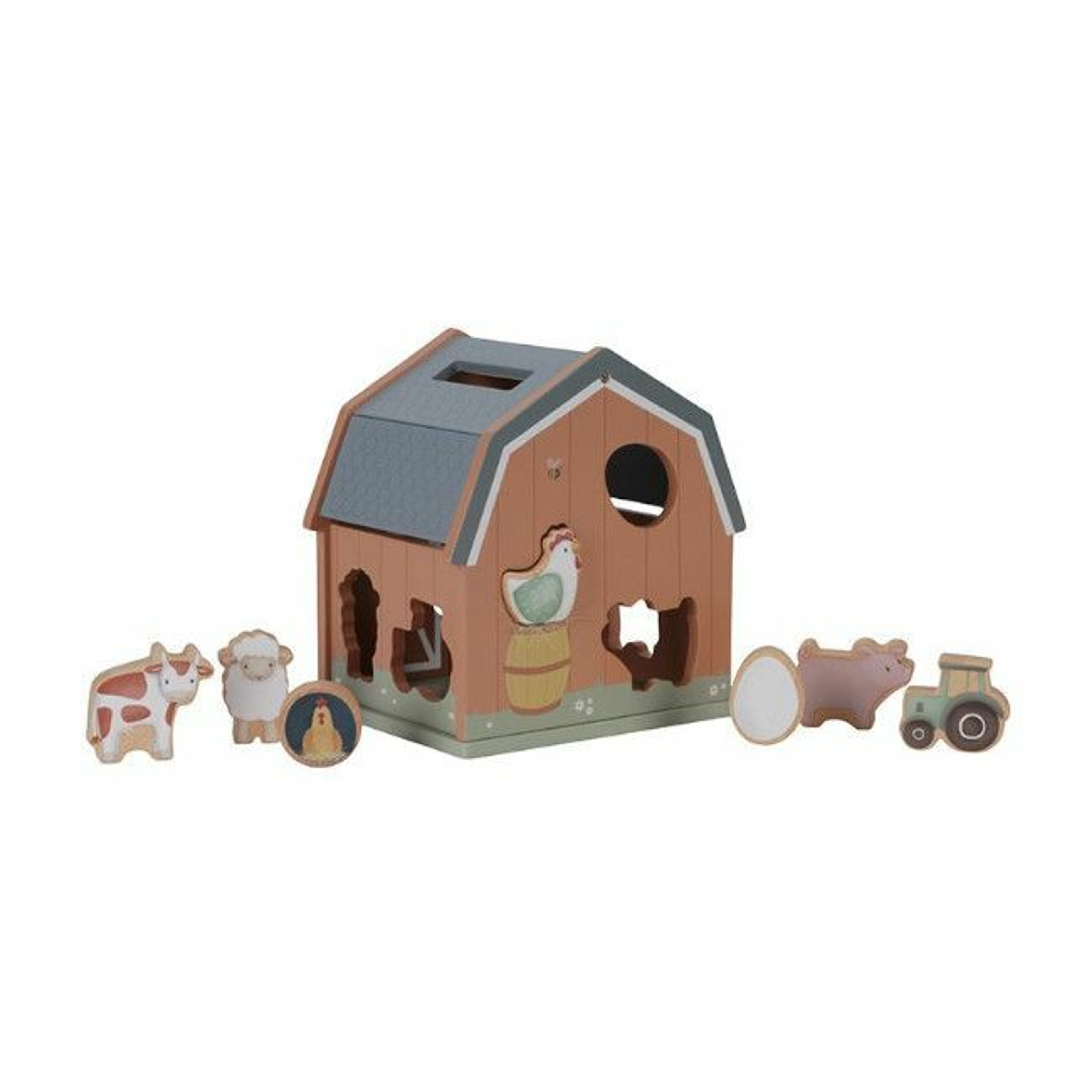 Little Dutch Jogo de Classificação de Formas Little Farm +18M LD7147