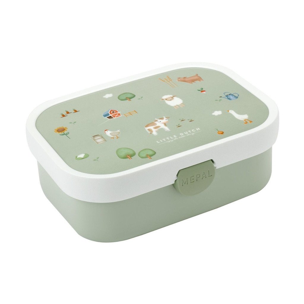 Little Dutch Compartment Lunchbox Little Farm 107440065399