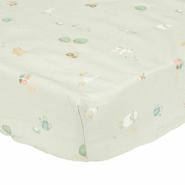 Little Dutch Lençol Ajustável 40x80 Little Farm TE10714022