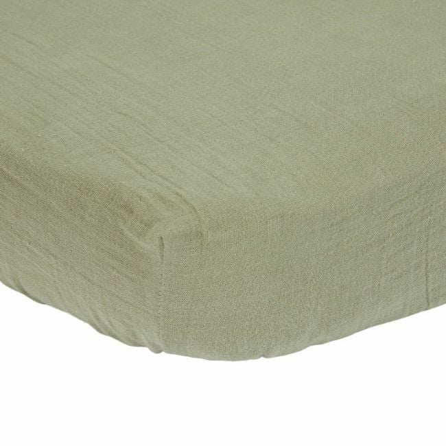 Little Dutch Lençol Ajustável 60x120 Pure Olive TE10614025