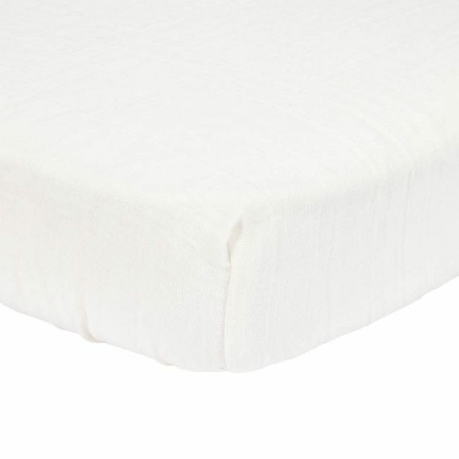 Little Dutch Lençol Ajustável 60x120 Pure Soft White TE10693029